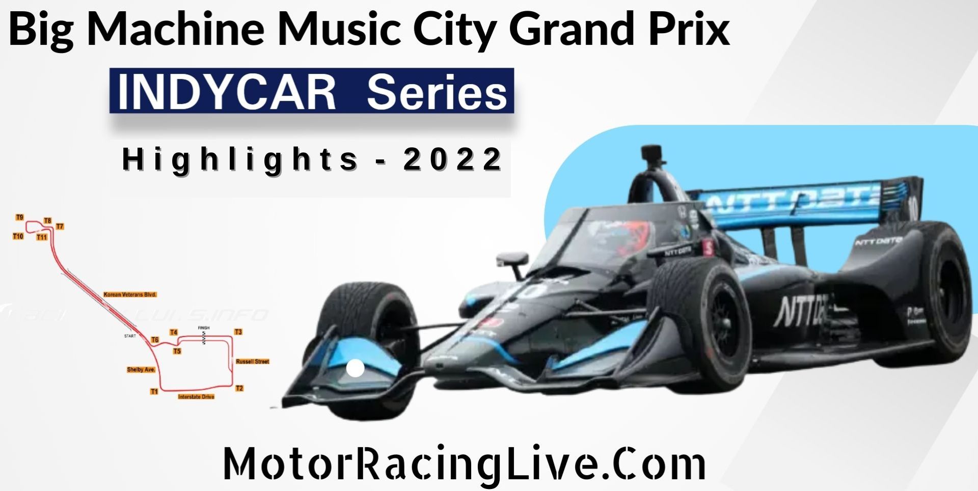 Big Machine Music City GP Highlights 2022 Indycar