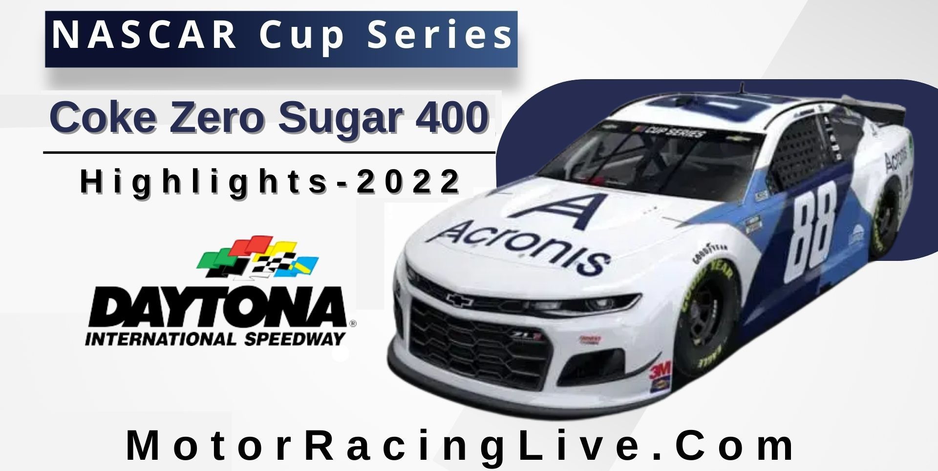 Coke Zero Sugar 400 Highlights 2022 NASCAR Cup