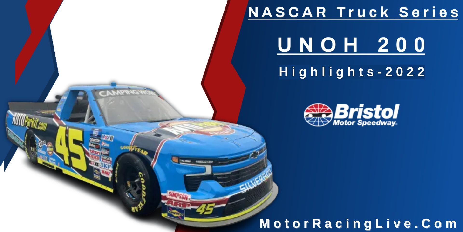 UNOH 200 Highlights 2022 NASCAR Truck