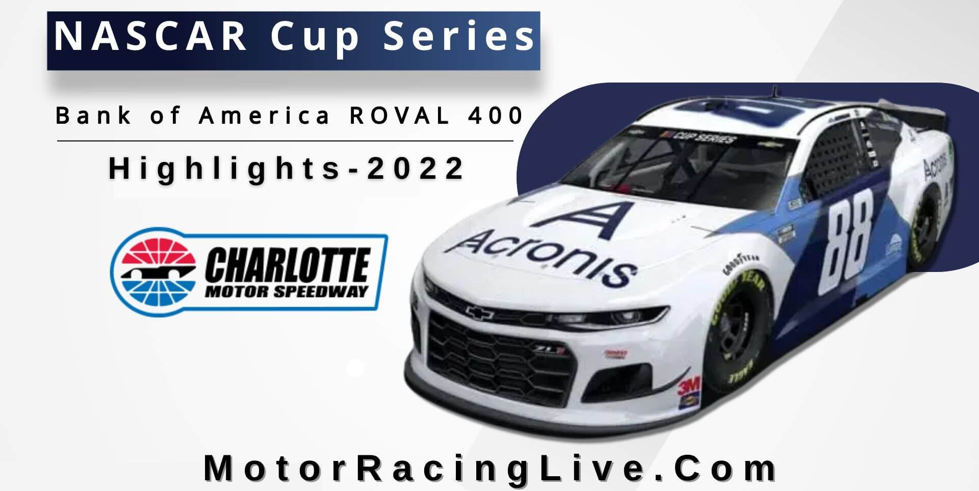 Bank Of America Roval 400 Highlights 2022 NASCAR Cup