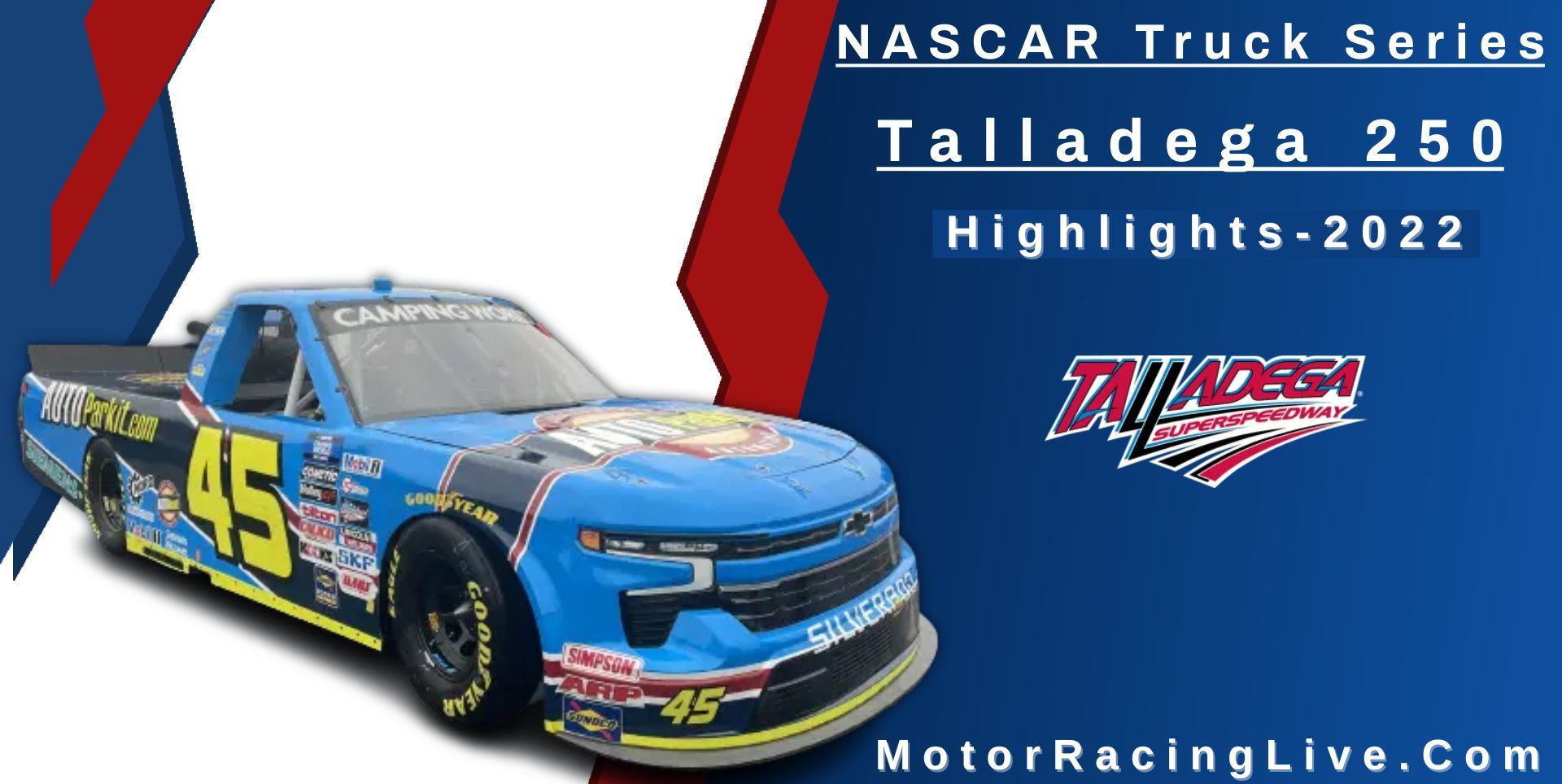 Chevy Silverado 250 Highlights 2022 NASCAR Truck