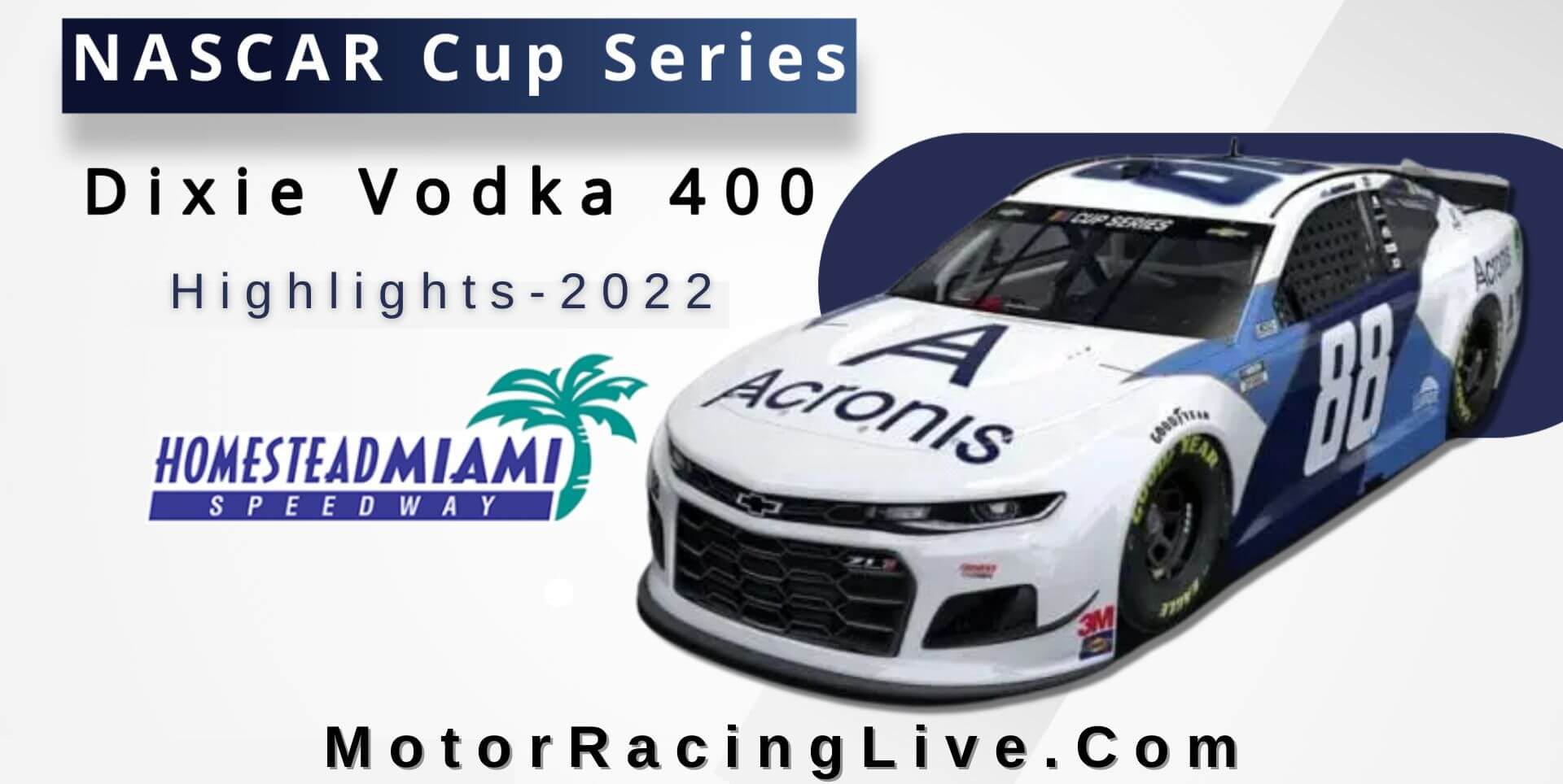 Dixie Vodka 400 Highlights 2022 NASCAR Cup