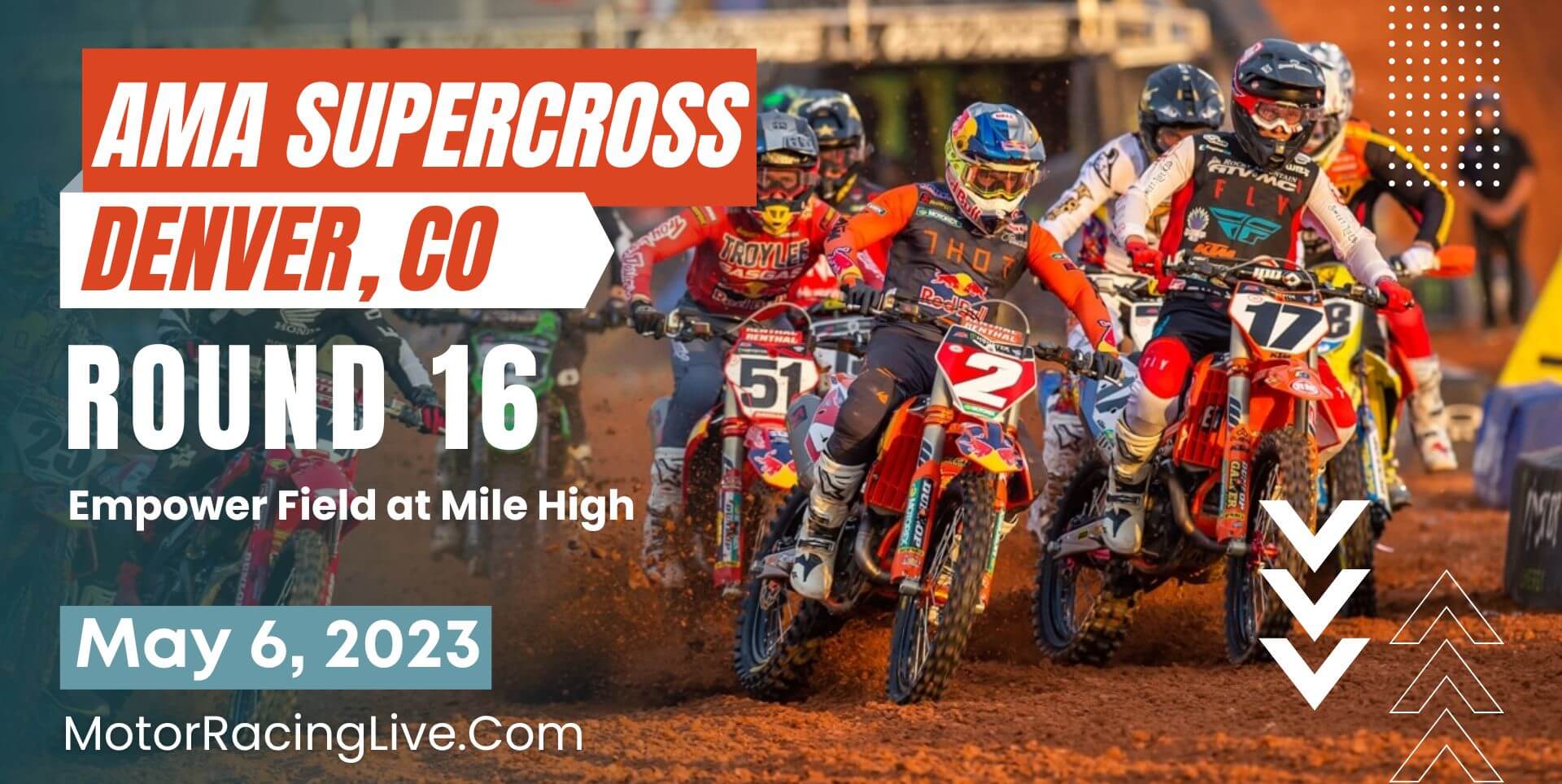 Denver Round 16 Live Stream 2023 | AMA Supercross