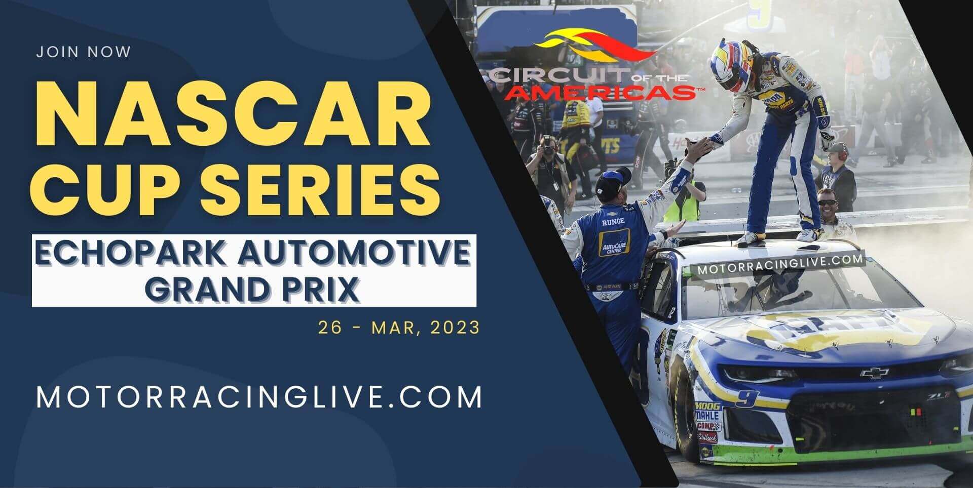 EchoPark Automotive Grand Prix Live Stream - 2023 Nascar Cup