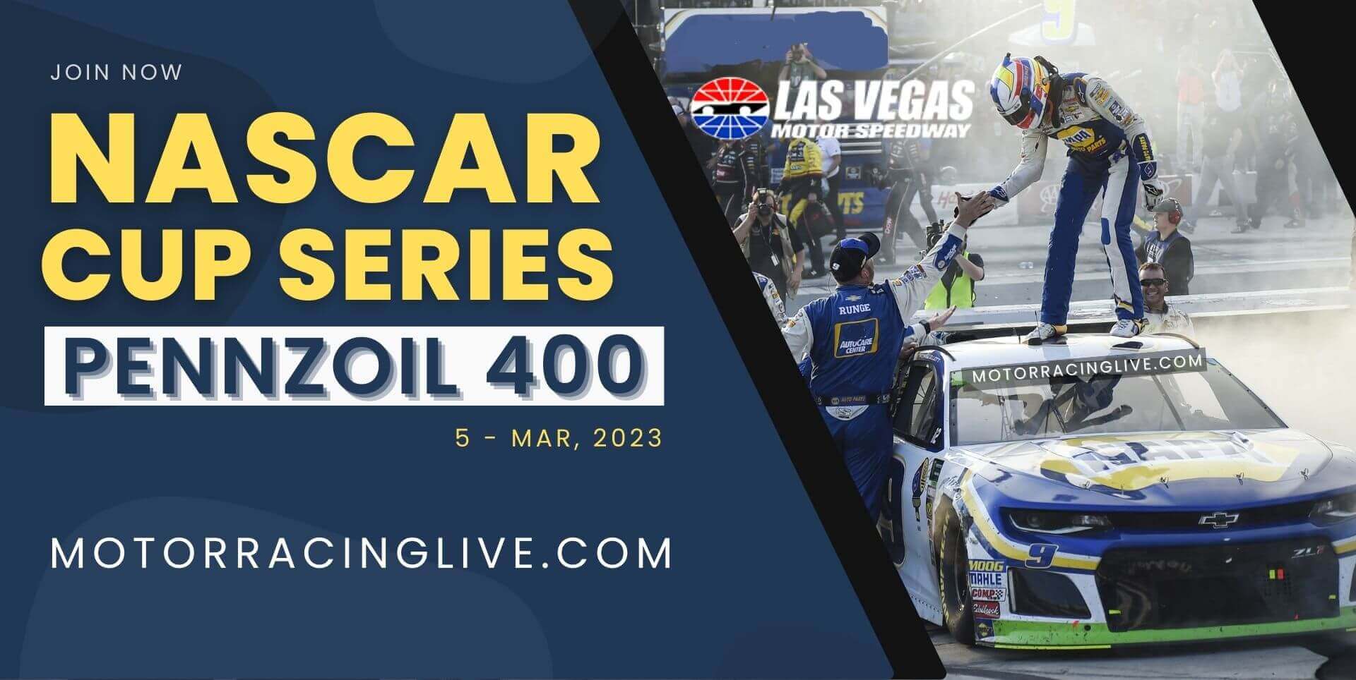 Pennzoil 400 Live Stream - 2023 Nascar Cup Series