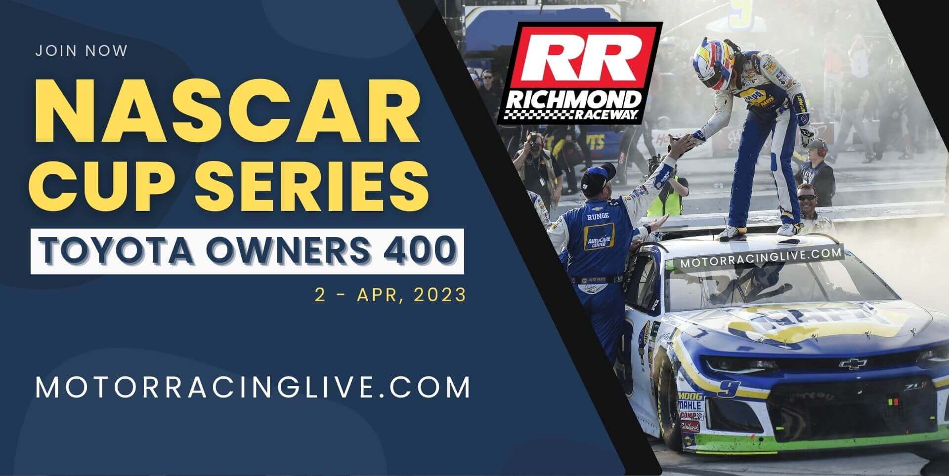 Toyota Owners 400 Live Stream - 2023 Nascar Cup Series