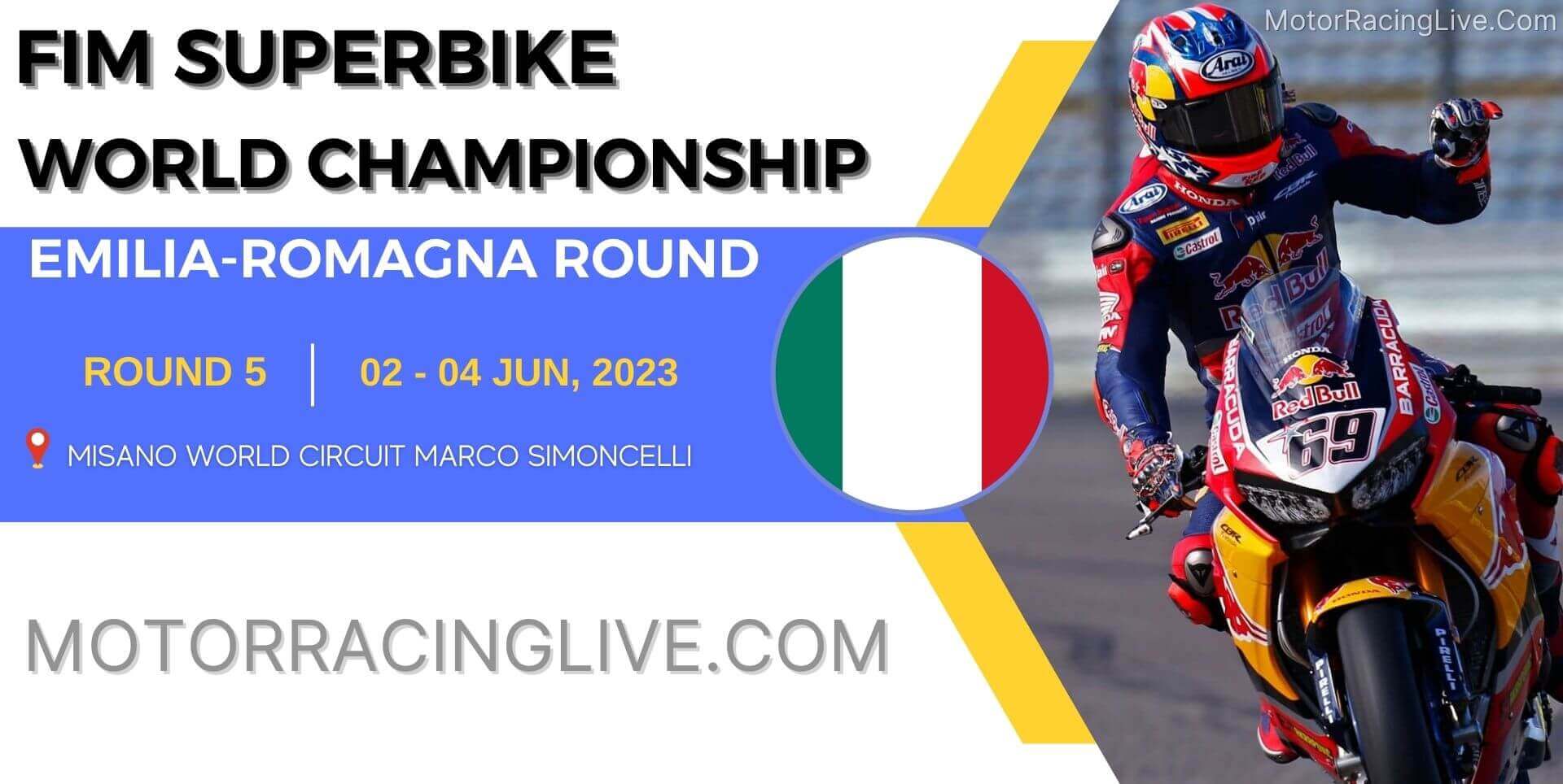 Emilia-Romagna WorldSBK Live Stream 2023 Round 5