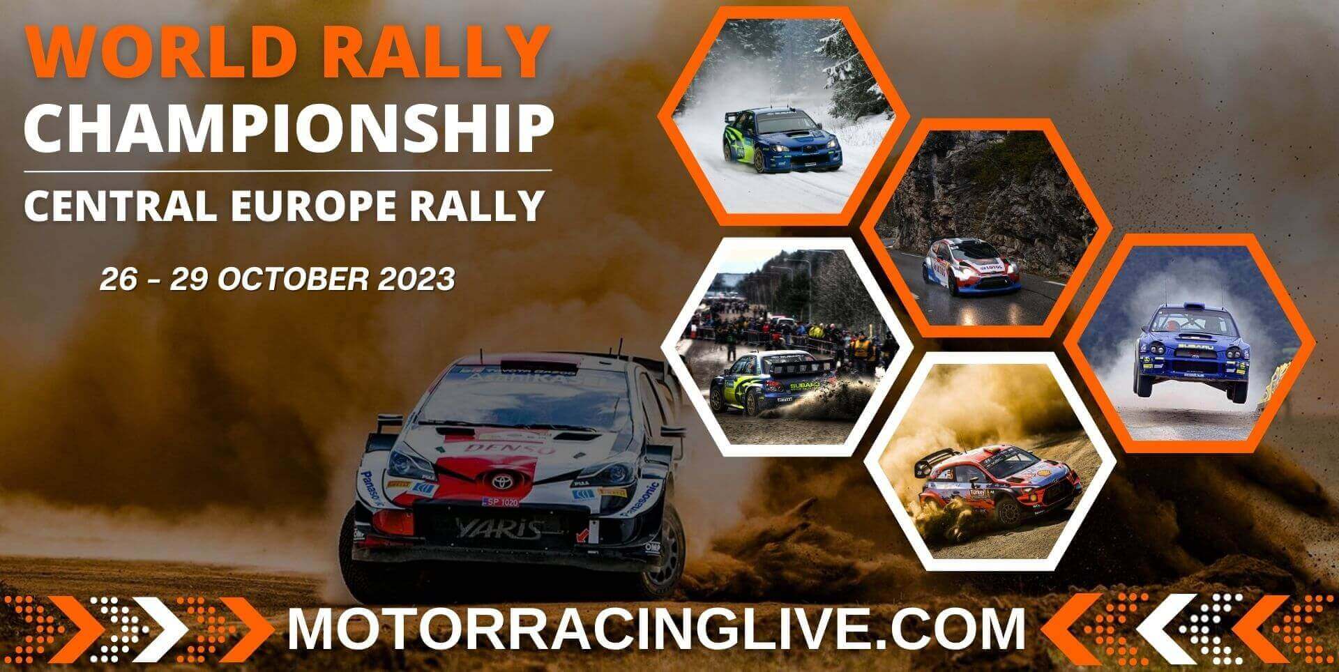 WRC Central European Rally Round 12 Live Stream 2023