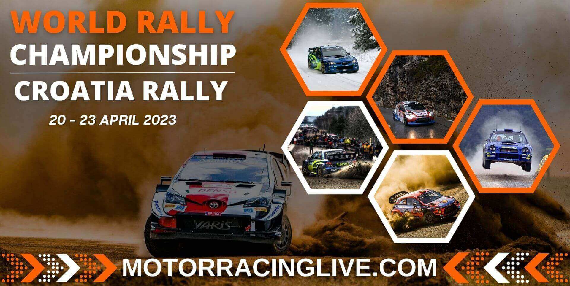 WRC Croatia Rally Round 4 Live Stream 2023