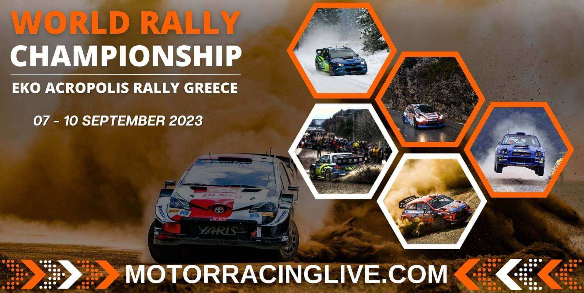 WRC EKO Acropolis Rally Greece Round 10 Live Stream 2023