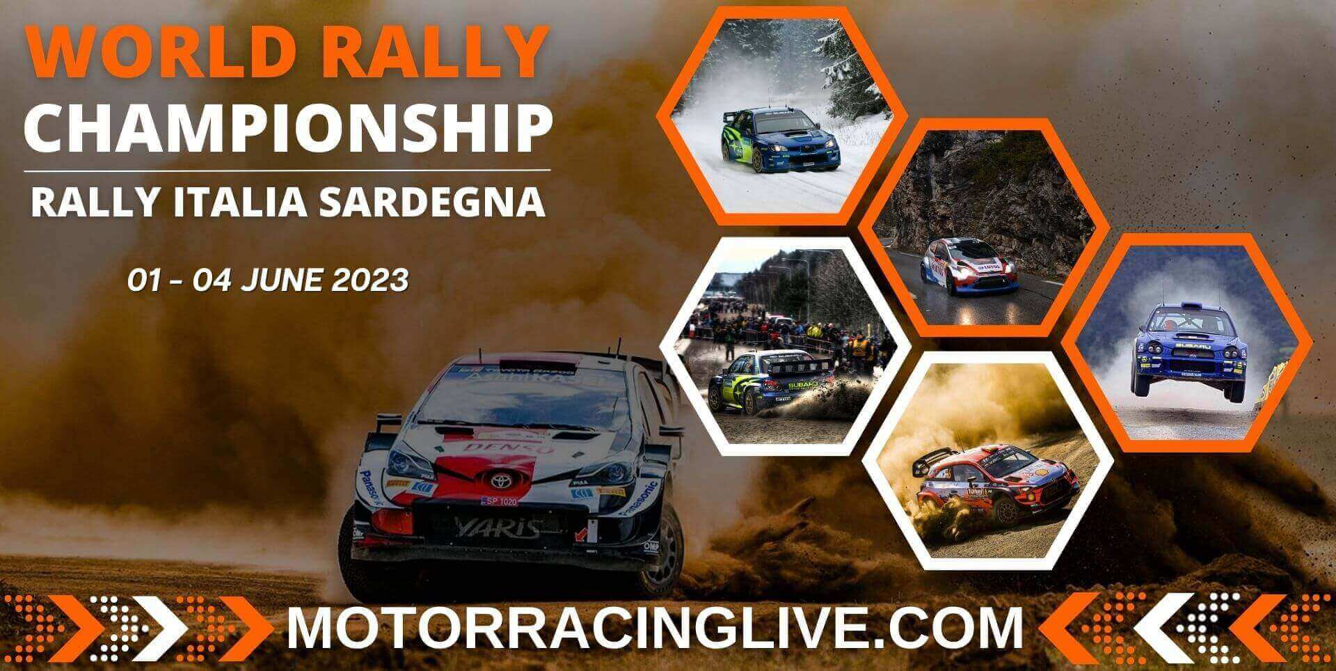 WRC Rally Italia Sardegna Round 6 Live Stream 2023