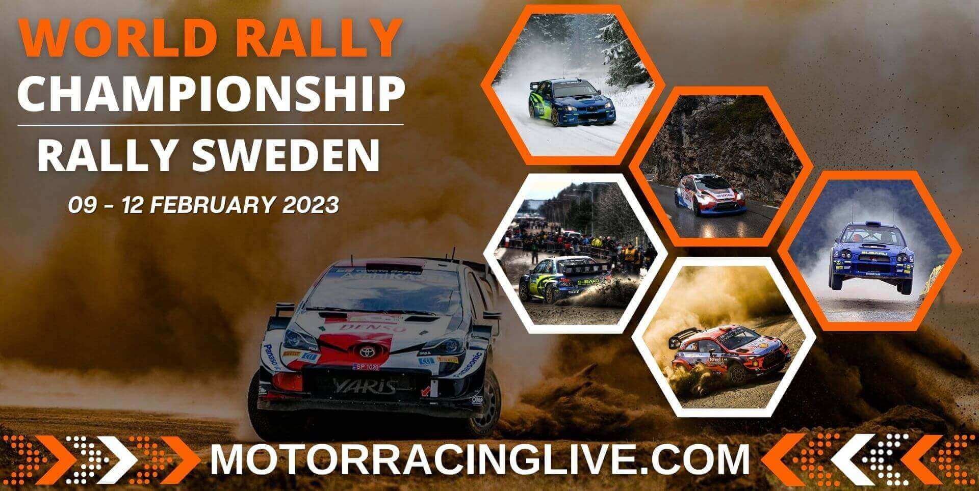 WRC Rally Sweden Round 2 Live Stream 2023