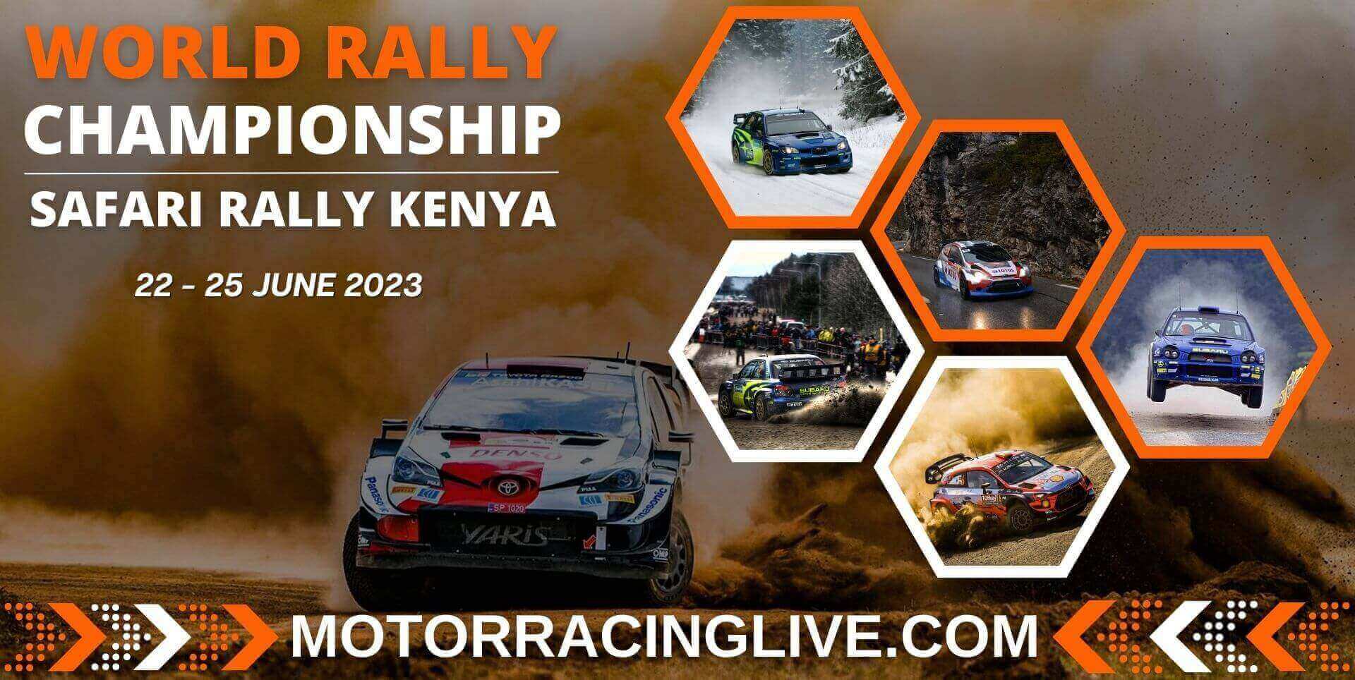 WRC Safari Rally Kenya Round 7 Live Stream 2023