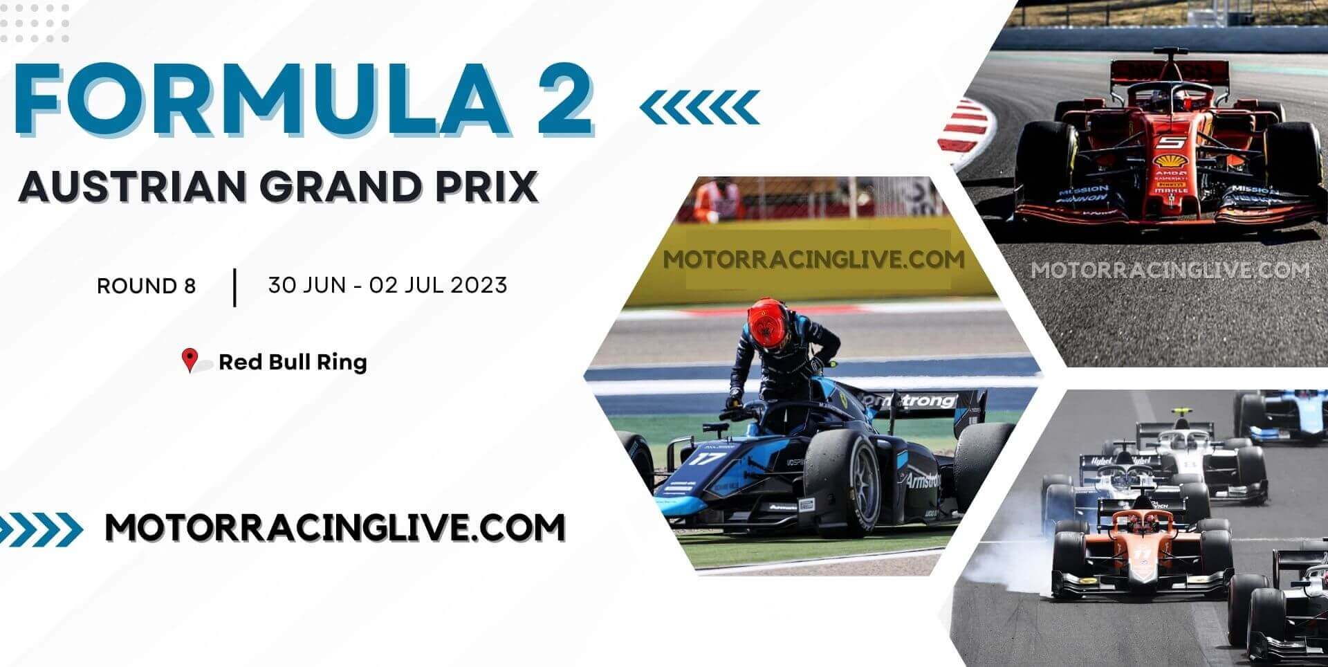 Formula 2 Austrian Grand Prix Feature Race Live Stream 2023