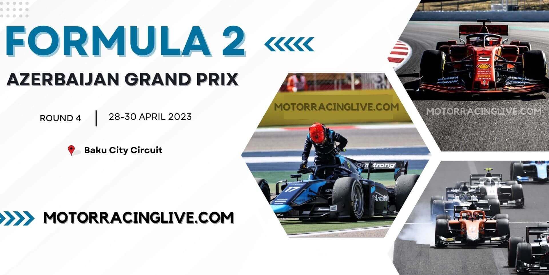 Formula 2 Azerbaijan GP Feature Race Live Stream 2023