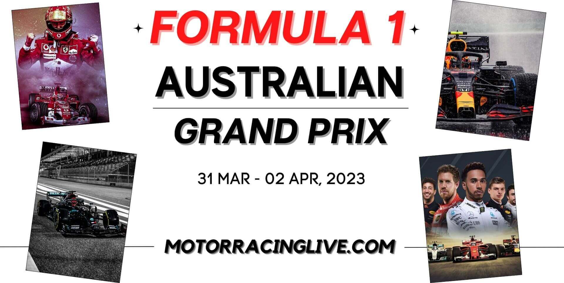 Formula 1 Australian GP Live Streaming 2023 | Full Race Replay