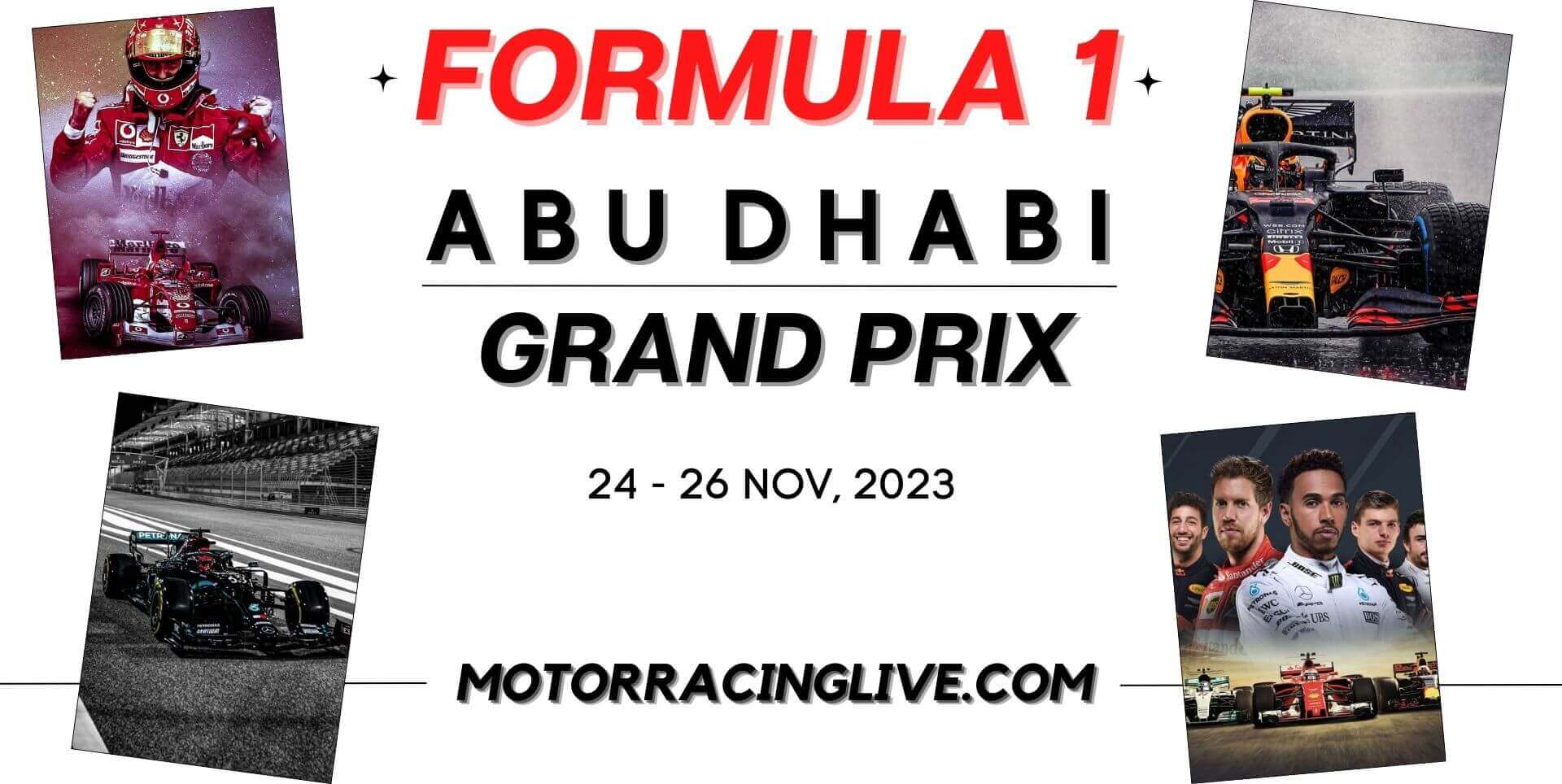Formula 1 Abu Dhabi GP Live Streaming 2023 | Full Race Replay