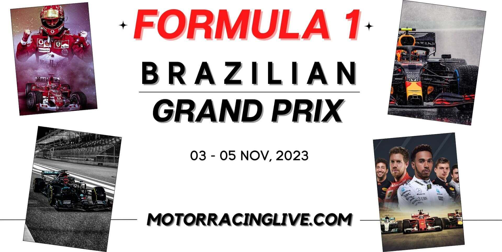Formula 1 Brazilian GP Live Streaming 2023 | Full Race Replay