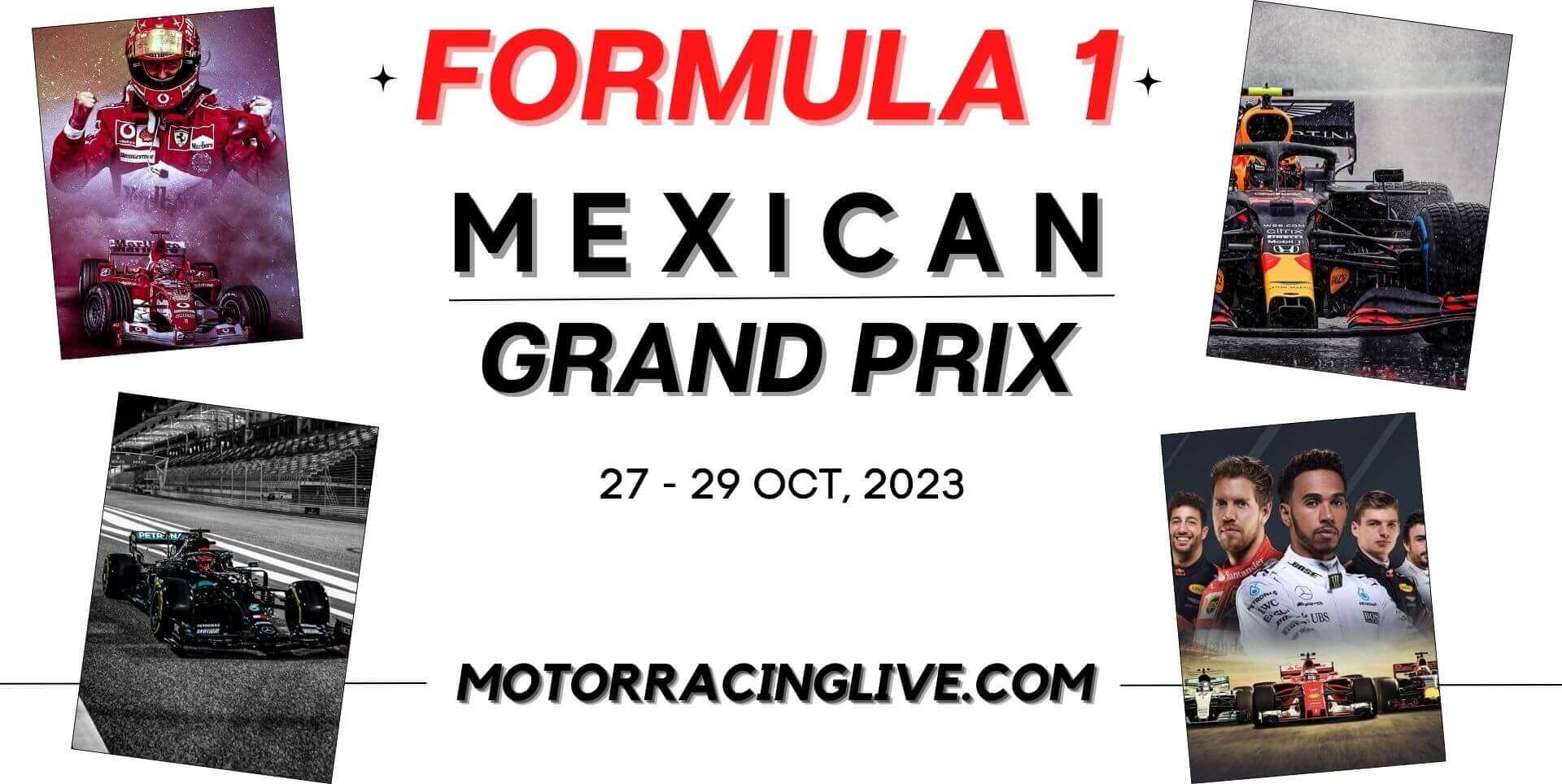 Formula 1 Mexican GP Live Streaming 2023 | Full Race Replay
