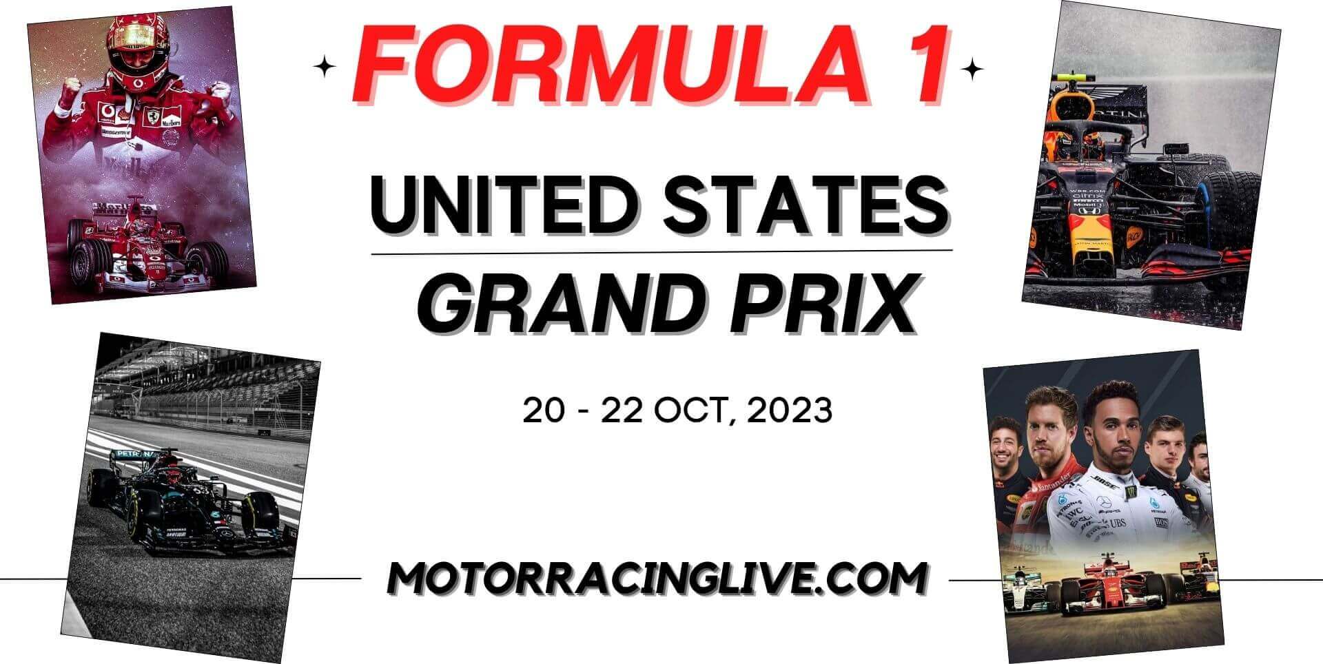 Formula 1 United States GP Live Streaming 2023 | Full Race Replay
