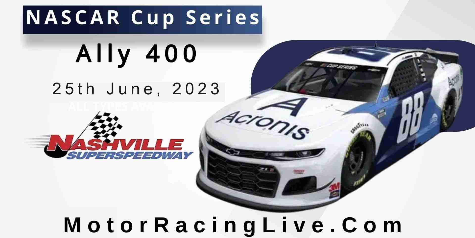 Ally 400 NASCAR Cup Series 2023 Live Stream