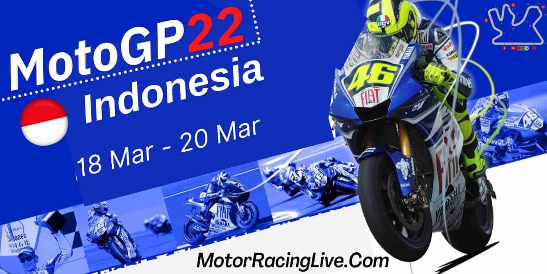 Indonesia Live Stream 2022 MotoGP