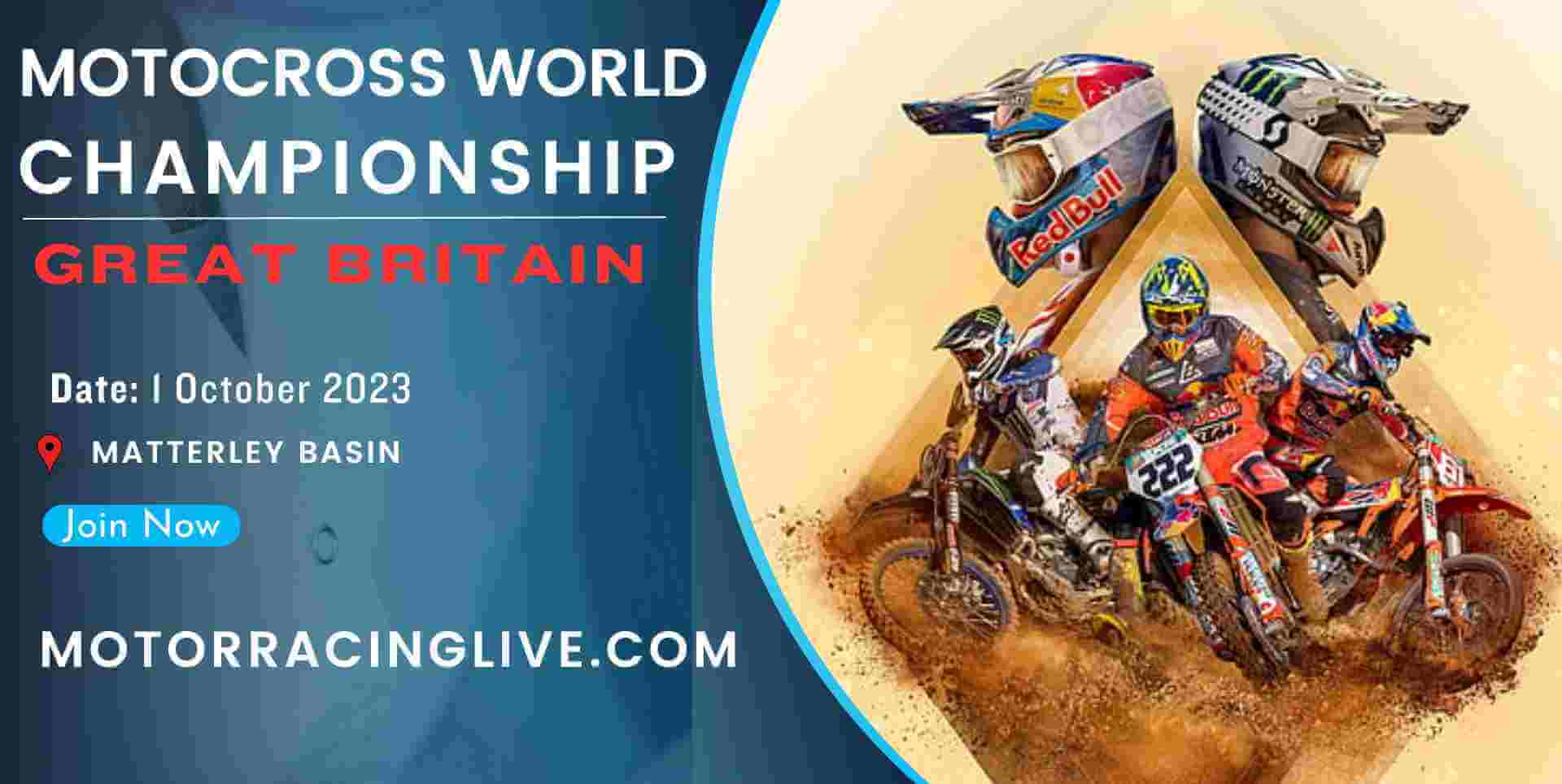 MXGP Of Great Britain 2023 Live Streaming