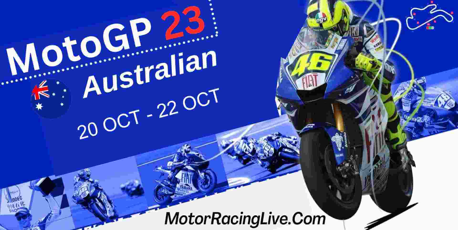Australian MotoGP 2023 Live Stream | Full Race Replay