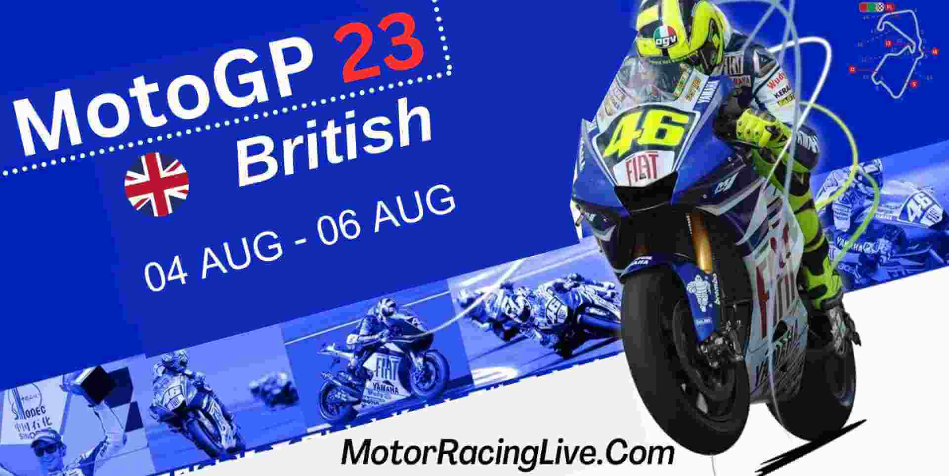 British MotoGP 2023 Live Stream | Full Race Replay