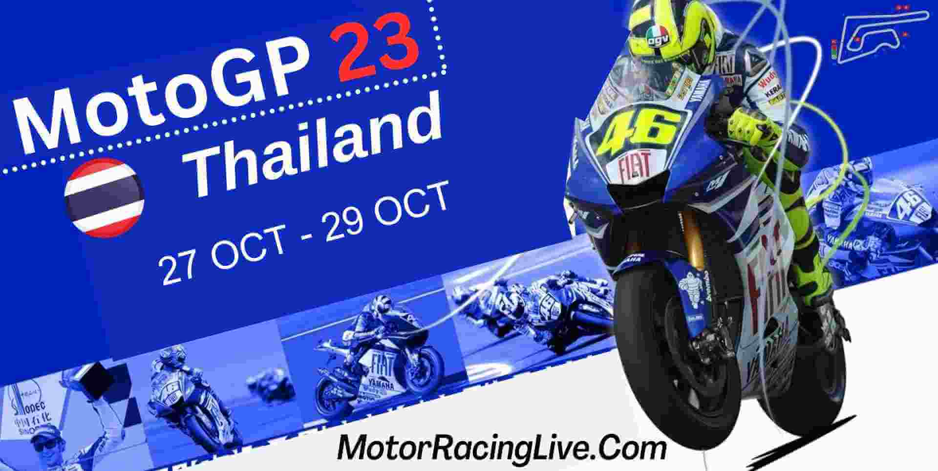 Thailand MotoGP 2023 Live Stream | Full Race Replay