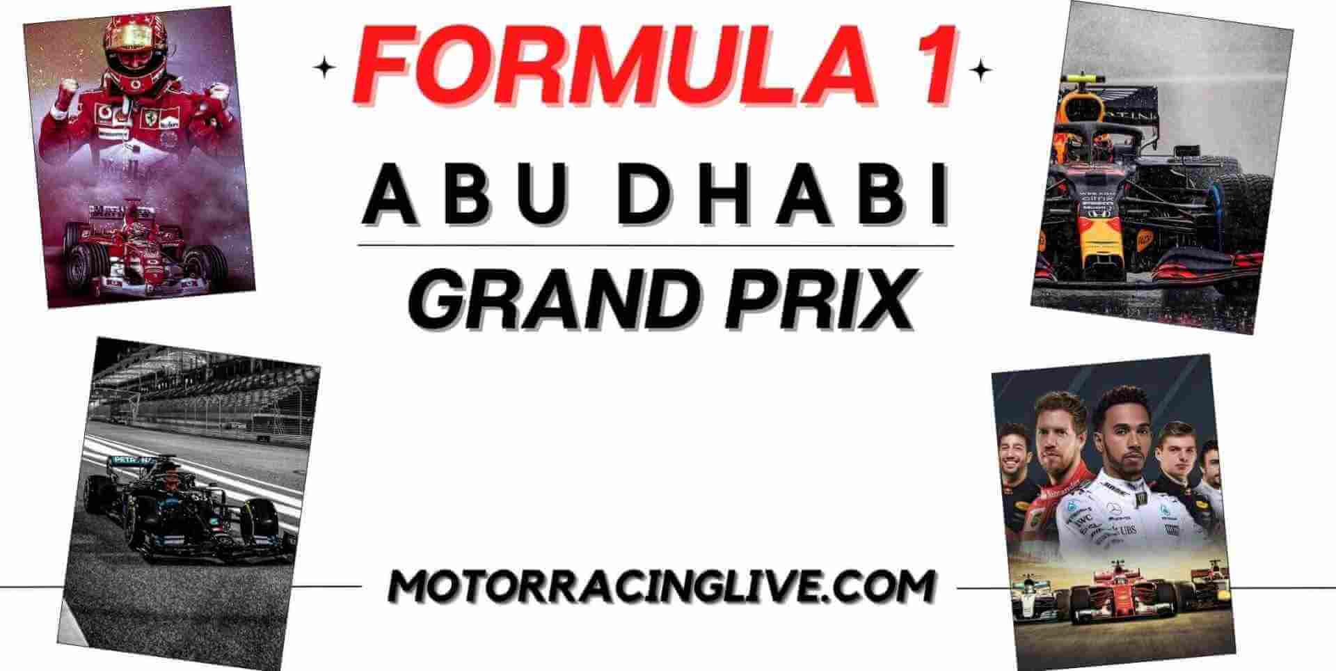 Formula 1 Abu Dhabi GP Live Streaming 2024 | Full Race Replay