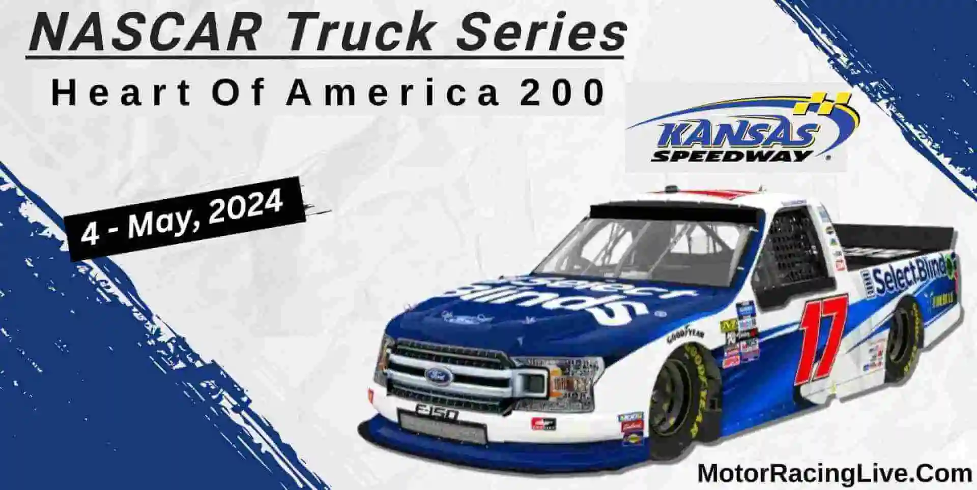 Heart Of America 200 Live Stream 2024 | NASCAR Truck Series