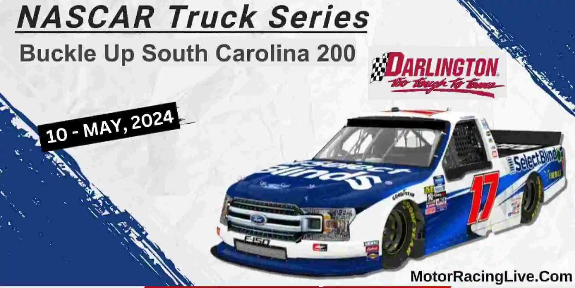 Buckle Up South Carolina 200 Live Stream 2024 | NASCAR Truck Series