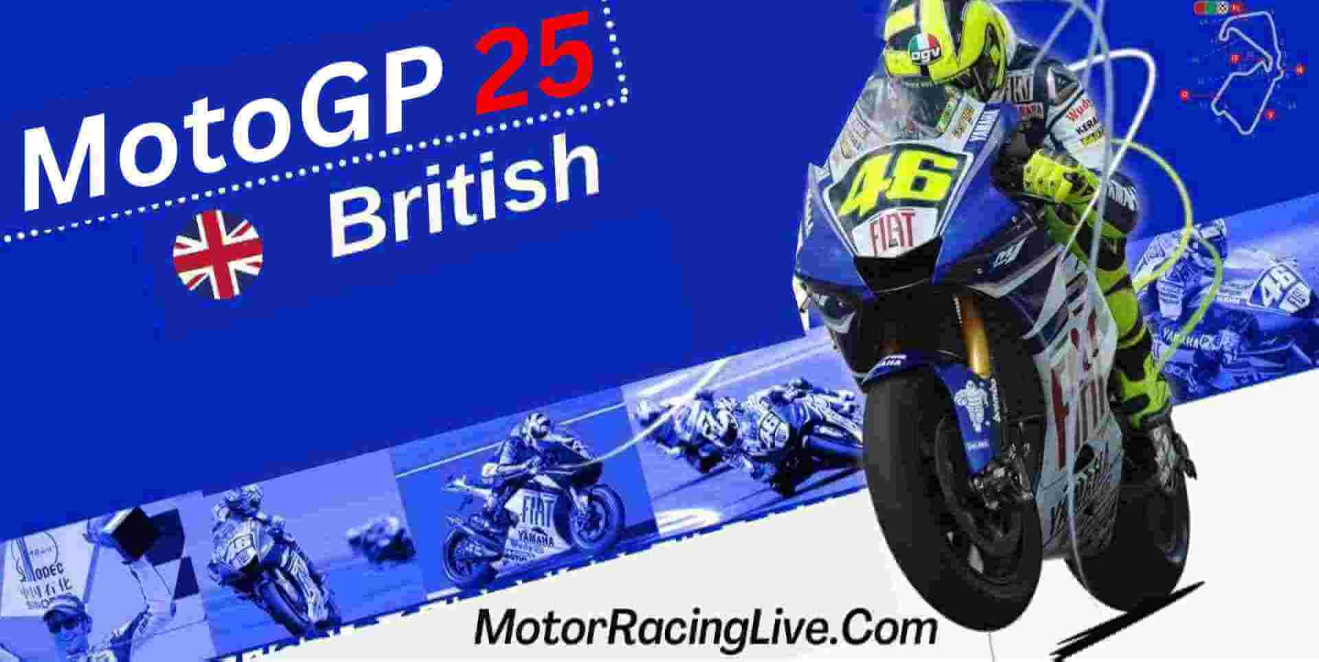British MotoGP 2025 Live Stream | Full Race Replay