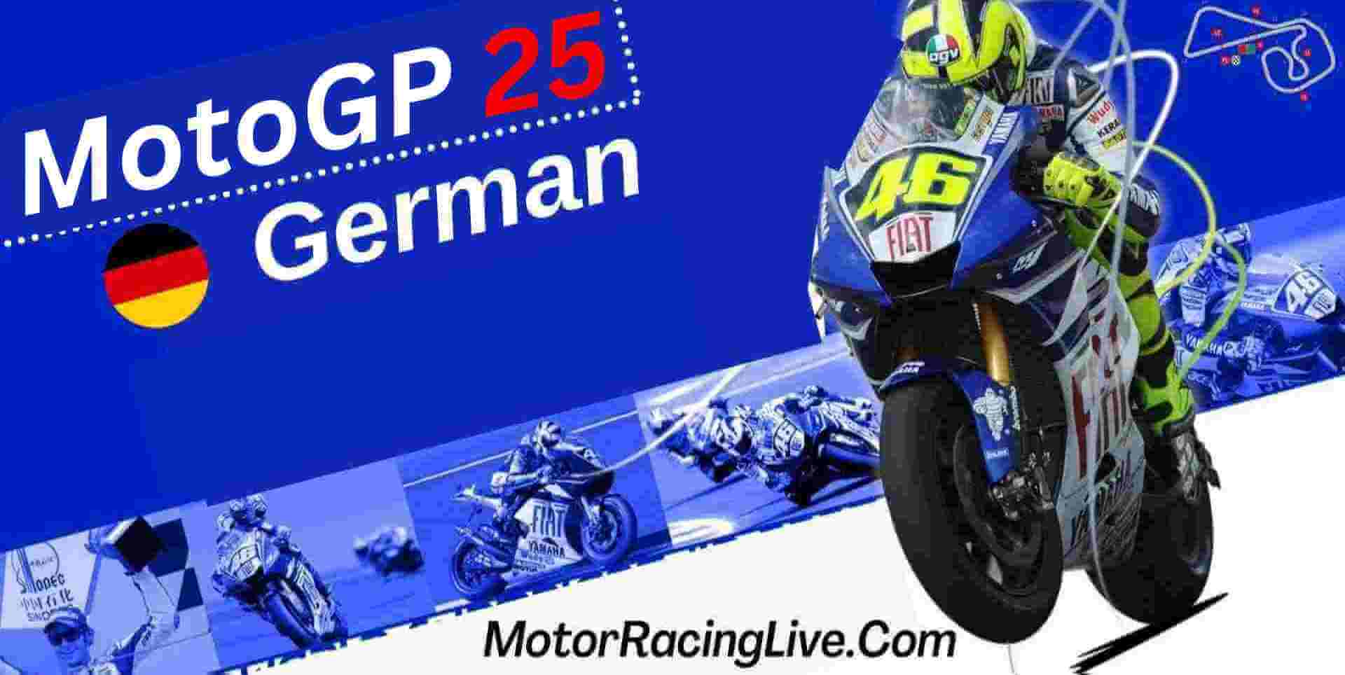 German MotoGP 2025 Live Stream | Full Race Replay