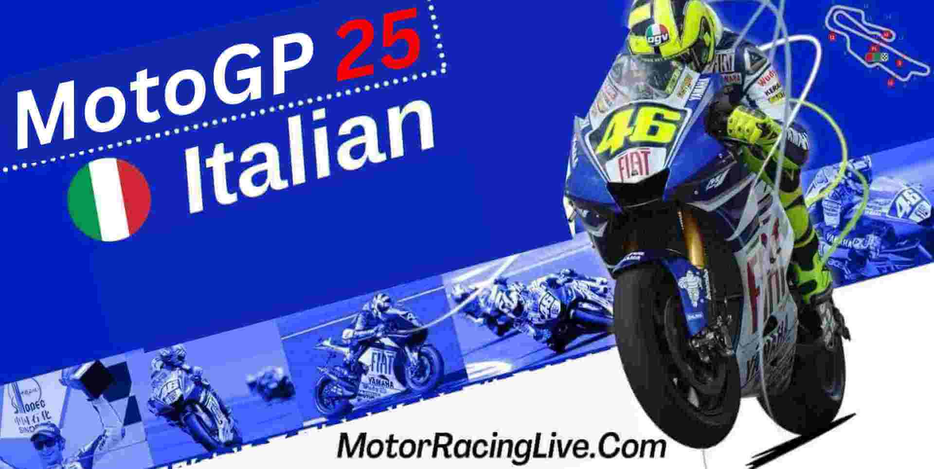 Italian MotoGP 2025 Live Stream | Full Race Replay